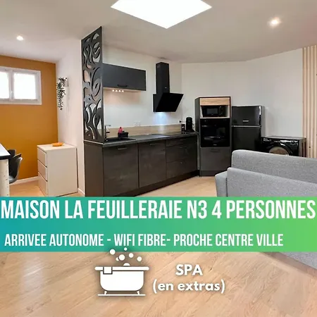 Maison La Feuilleraie N3-Standingmaison-Wifi-Proche Centre Ville-Property Rental Nm Fontenay-le-Comte Exterior foto